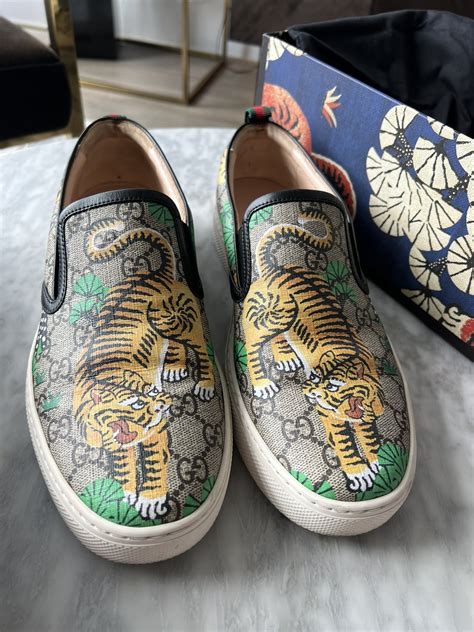 gucci dublin slip on replica|gucci dublin bengal tiger.